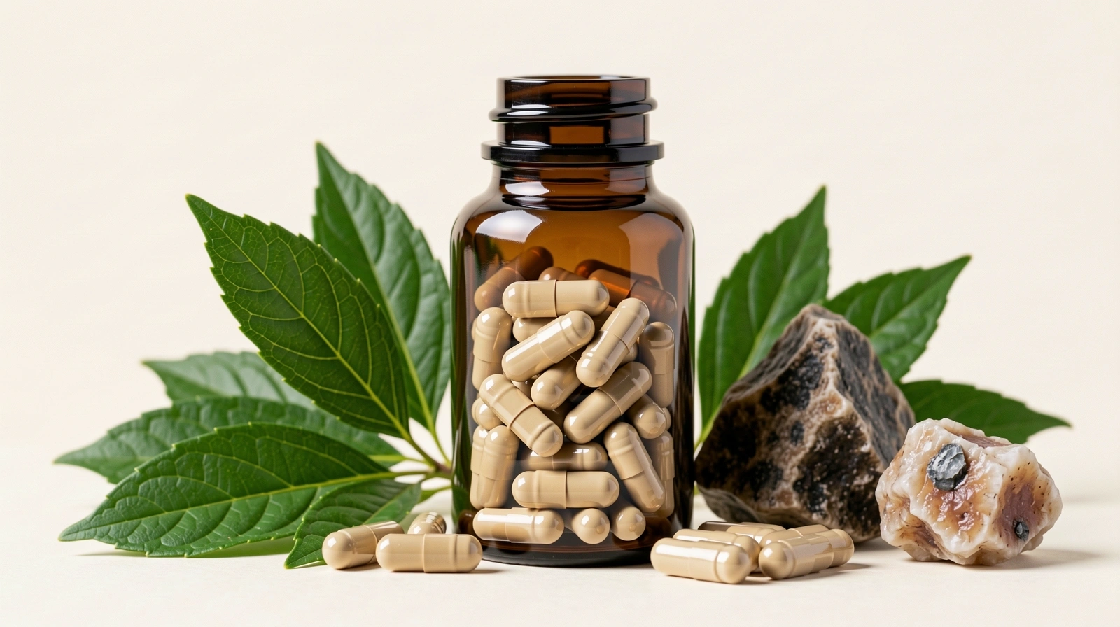 Premium wellness supplements visualization